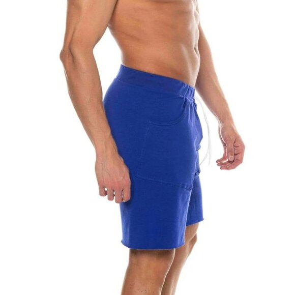 Go Softwear Size M Pacific Workout Shorts with Front Pockets - Royal Blue - Picture 13 of 14